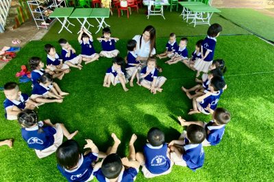 Khai giảng Trường mẫu giáo Hoa Sim năm học mới 2025-2026