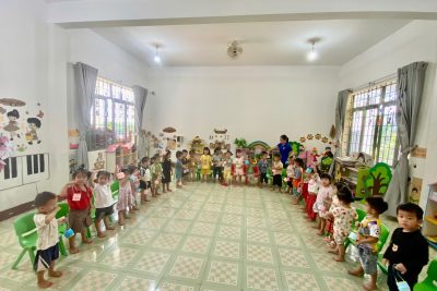 Trường tổ chức trung thu cho học sinh năm học 2025-2026