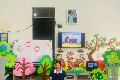 Tiết dạy giờ dạy tốt “Chủ đề: Gia Đình” Đề tài: Nhận biết, phân biệt to hơn-nhỏ hơn: Cô – H Yer Ktla_ Lớp mầm