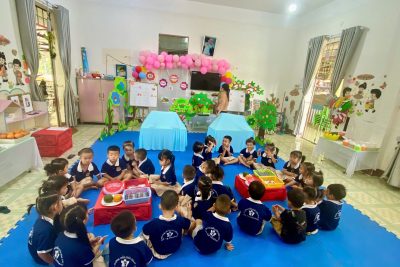 Tiết dạy chuyên đề: Chủ đề : BẢN THÂN: KPKH: Khám phá quả cam: Cô H Yer Ktla- Lớp Mầm